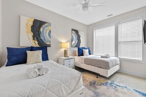 4 habitaciones, wifi gratis y ropa de cama