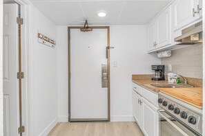 Fridge, microwave, oven, stovetop - Direct Oceanfront Suite - Ocean Reef 803 - Sleeps 4! (Myrtle Beach)
