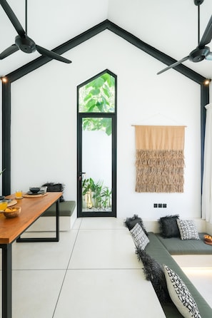 Villa, 1 Queen Bed, Non Smoking, Pool View | Living area - Villa Neptune Uluwatu (Pecatu)