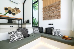 Villa, 1 Queen Bed, Non Smoking, Pool View | Living area - Villa Neptune Uluwatu (Pecatu)
