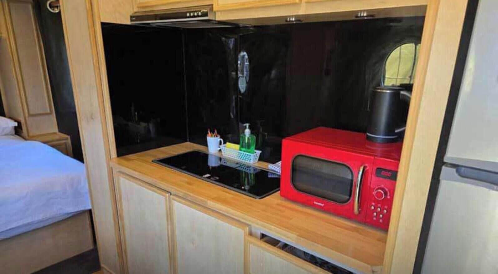 Design Mobile Home | Private kitchen | Mini-fridge