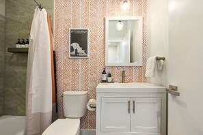 Hair dryer, towels