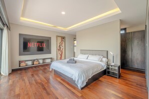 Exclusive-Villa | Schreibtisch, kostenloses WLAN, Bettwäsche