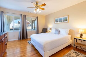 2 habitaciones, tabla de planchar con plancha, wifi y ropa de cama