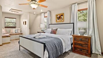 6 bedrooms, iron/ironing board, travel crib, WiFi