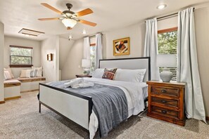 6 bedrooms, iron/ironing board, travel crib, WiFi