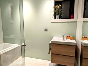 Asciugacapelli, asciugamani, sapone, shampoo