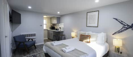 1 chambre, fer et planche à repasser, lit parapluie, Wi-Fi gratuit