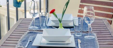 Opções para refeição ao ar livre