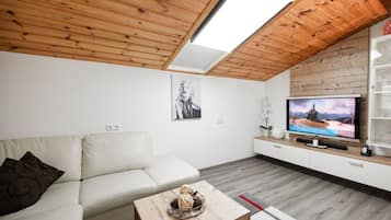 Smart TV, video games, DVD player, table tennis