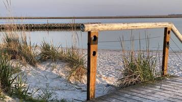 On the beach