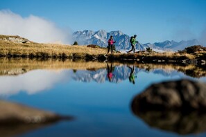 Dusche, Haartrockner, Bidet, Handtücher