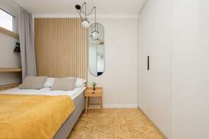 Lägenhet - 1 sovrum - kök | 1 sovrum och sängkläder