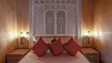 Menara Deluxe Triple Room | Sengetøy i egyptisk bomull og sengetøy av topp kvalitet