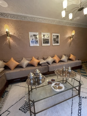 Sitzecke in der Lobby