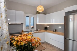 Kühlschrank, Ofen, Herdplatte, Geschirrspüler