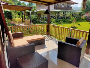Luxury Cottage, 1 Bedroom, Non Smoking | Terrace/patio - ilasan cottage (Tomohon)