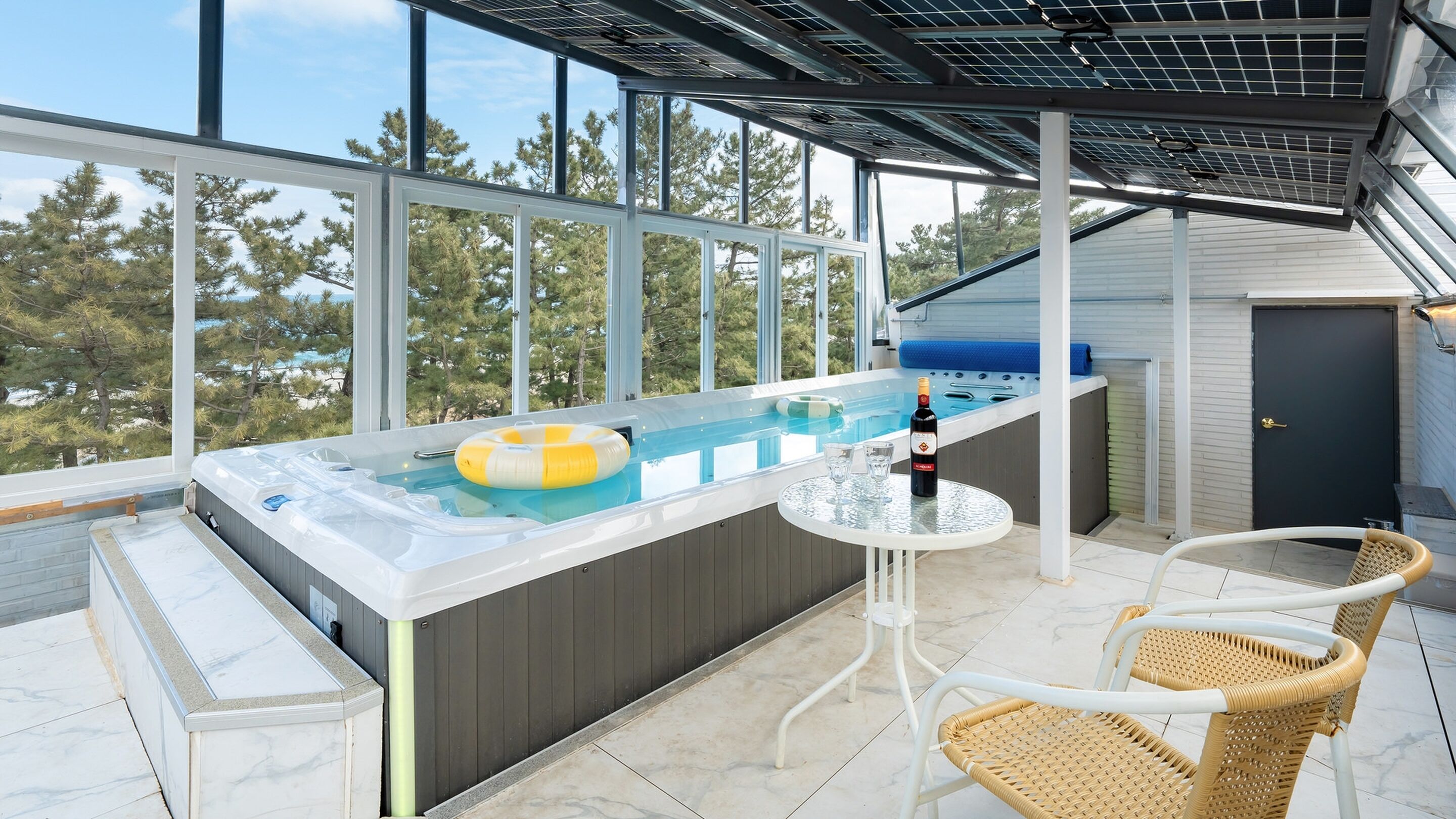 Basic-Zimmer, 1 Schlafzimmer (B(Dokchae,Poolvilla,BBQ)) | 1 Schlafzimmer, kostenloses WLAN