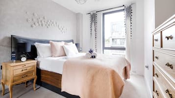 1 bedroom, iron/ironing board, bed sheets