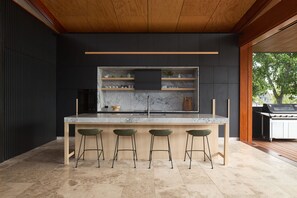 Fridge, microwave, oven, stovetop - Escape to a private boutique retreat on South Stradbroke Island  (South Stradbroke)