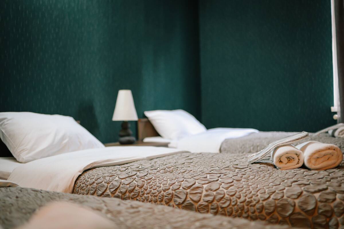 Comfort Triple Room | Premium bedding, desk, laptop workspace, iron/ironing board (on request)