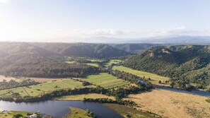 Aerial view - Loerie's Landing Country Villa nestled in Knysna's Eastford Nature Reserve (Knysna)