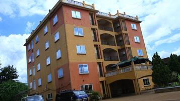 Front of property – evening/night