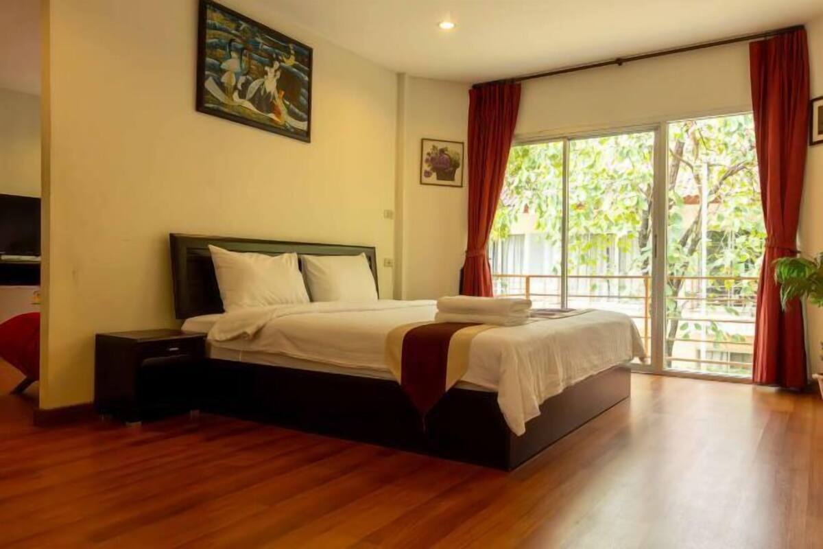 1 chambre, bureau, rideaux occultants, Wi-Fi gratuit
