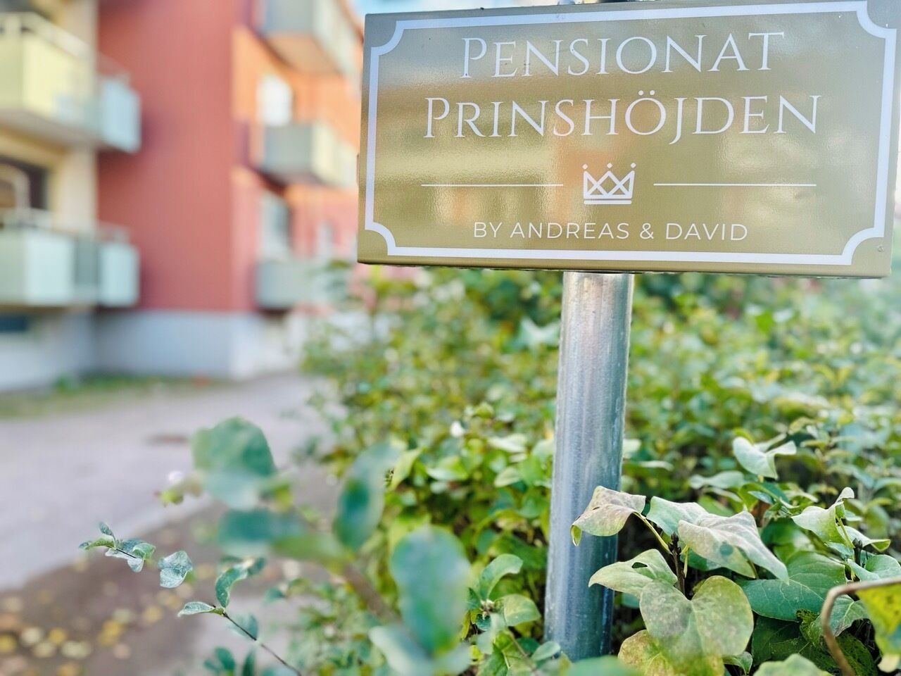 Fassade der Unterkunft