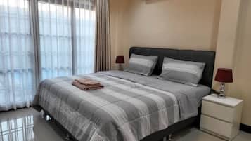 2 habitaciones, tabla de planchar con plancha y wifi gratis