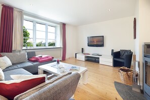 TV, fireplace, DVD player, table tennis