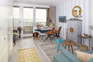 TV, livros, aparelho de som