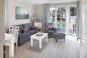 TV, stereo - Herzlich Willkommen im Appartement Holte Hüs Düne (List)