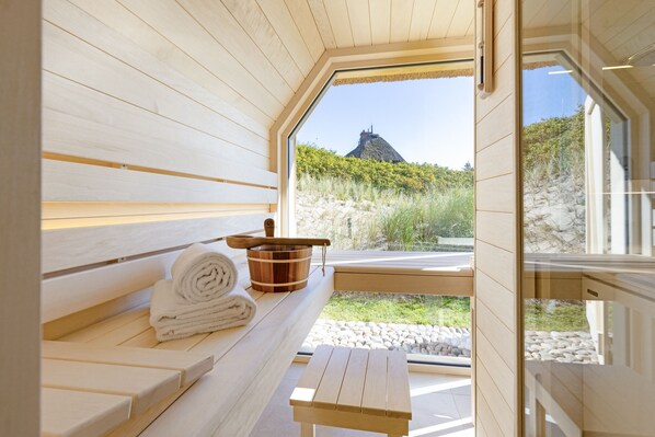 Sauna - Herzlich Willkommen im Ferienhaus Lotte (List)