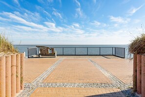 Terrace/patio - Herzlich Willkommen im Appartement Pure Wonne Fanö (List)