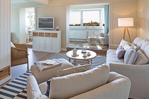 Tv, dvd-spelare, böcker och en stereo