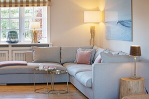 TV, peis og stereoanlegg