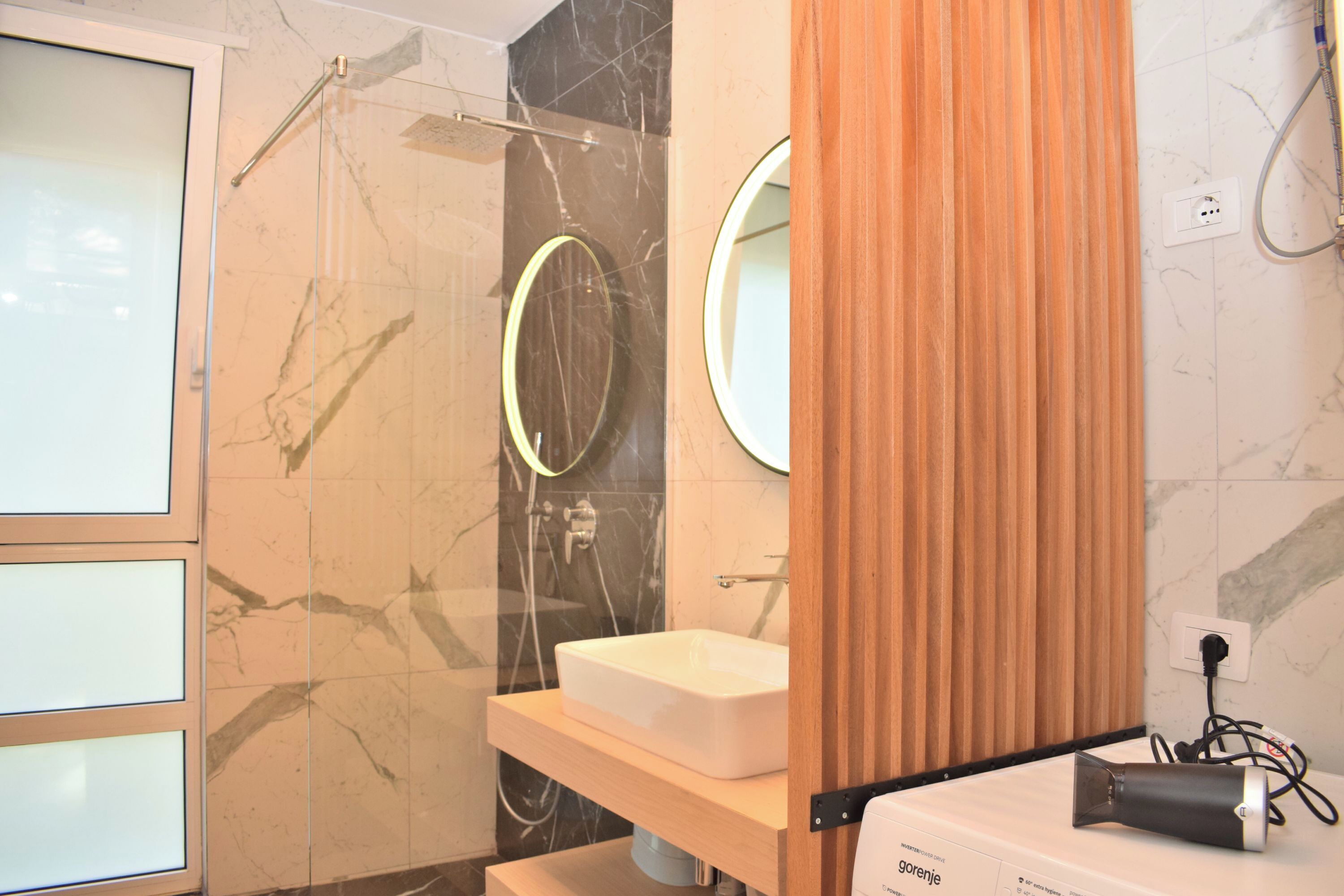 Familienapartment, Mehrere Schlafzimmer (San Pietro Holiday Retreat) | Badezimmer