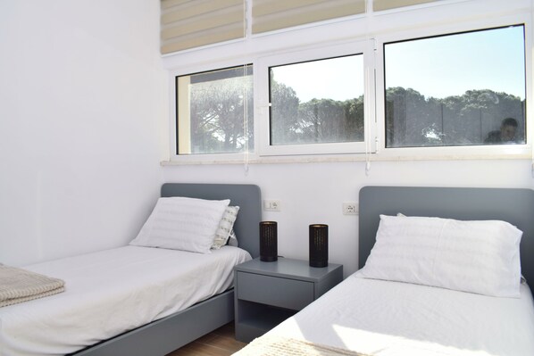 2 makuuhuonetta, ilmainen Wi-Fi, vuodevaatteet