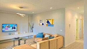 Family Apartment, 2 Bedrooms, Balcony (San Pietro Serenity Home) | Living area - San Pietro Serenity Home (Ishëm)