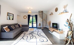 Living area - Maen Glas Jacuzzi et Grand Domaine (Lanvéoc)