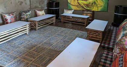 Mudhouse in tranquility and Dhauladhar's wondrous delight