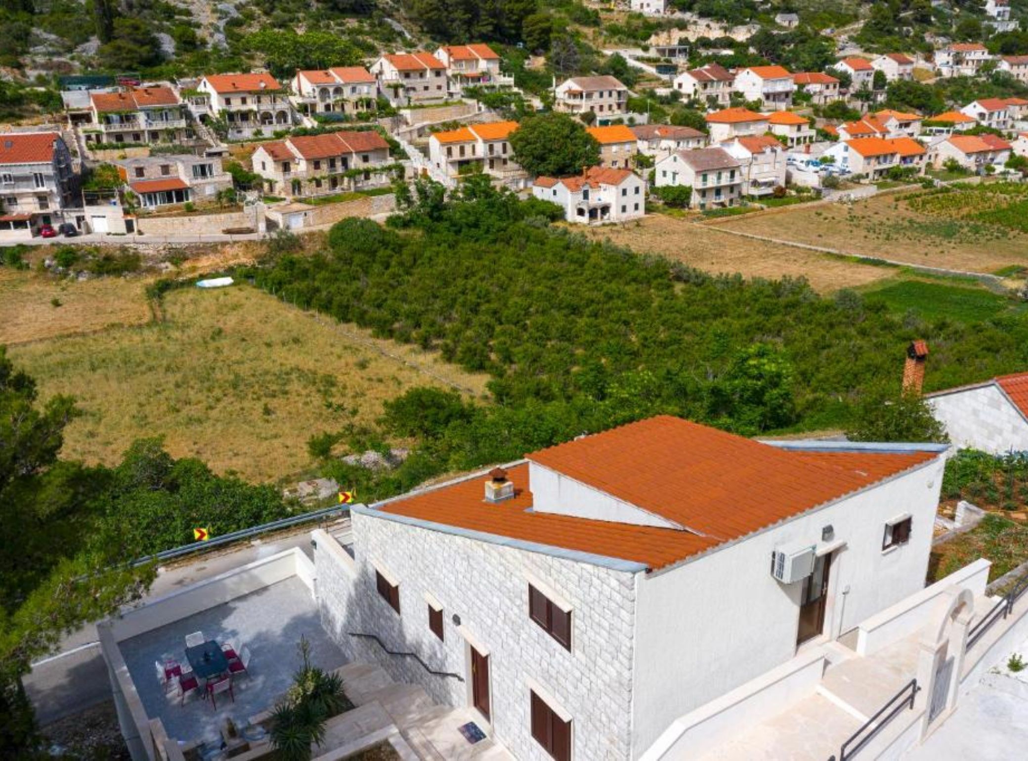 House (Four bedroom Holiday Home with Terrac) | View from property