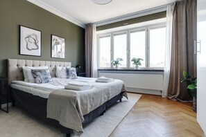Blackout curtains, iron/ironing board, free WiFi, bed sheets - HeyStay VR40 (Gothenburg)