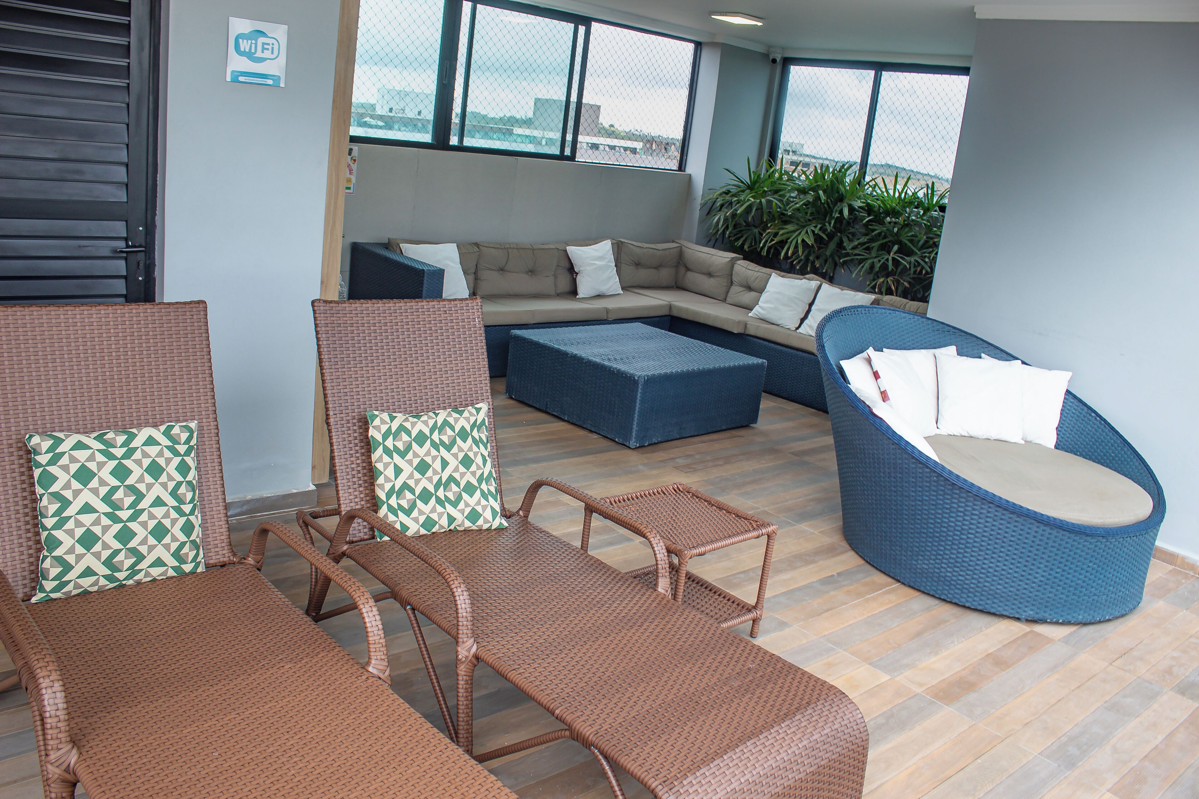 Rooftop terrace