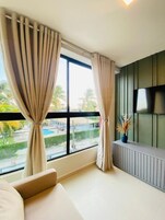 Deluxe Apartment, City View | 1 bedroom, iron/ironing board, free WiFi, bed sheets