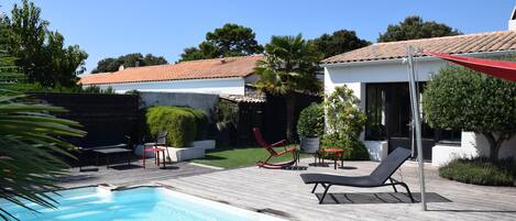 Una piscina climatizada