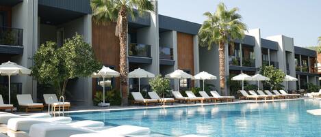 Fassade der Unterkunft