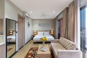 ห้องแฟมิลี่สวีท | เครื่องนอนป้องกันสารก่อภูมิแพ้, ผ้านวมขนเป็ด