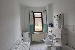 Hair dryer, toilet paper - Lilienstein (Königstein)